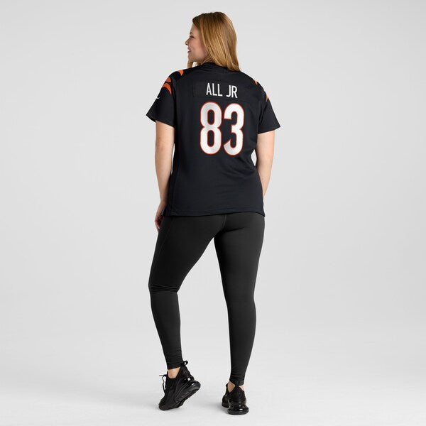 Erick All Jr. Cincinnati Bengals Nike Women's Team Game Jersey - Black - Image 7