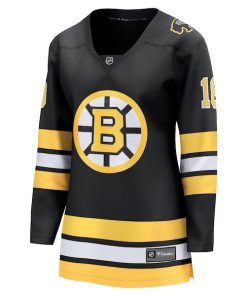 Alternative view of Pavel Zacha Boston Bruins  Women's Home Breakaway Player Jersey - Black