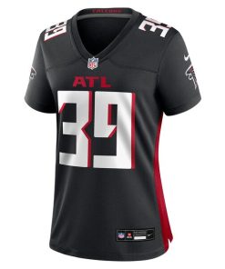 Alternative view of John Parker Romo Atlanta Falcons Nike Women's Team Game Jersey -  Black