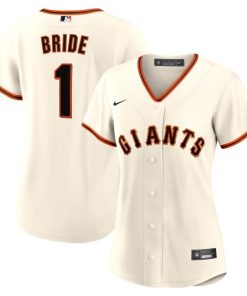 San Francisco Giants Nike Women's #1 Bride Home Replica Jersey - White
