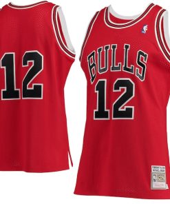 Michael Jordan Chicago Bulls 1989/90 Hardwood Classics Authentic Jersey - Red