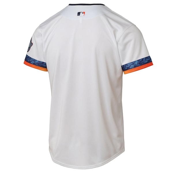 Houston Astros Nike Youth 2025 City Connect Limited Jersey - White - Image 3