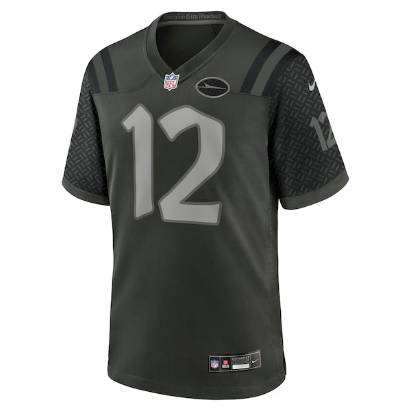 Joe Namath New York Jets Nike 2025 Rivalries Collection Retired Player Game Jersey - Gotham Green - Image 2