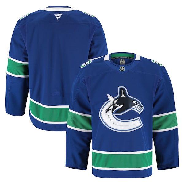 Vancouver Canucks Home Authentic Pro Jersey - Blue