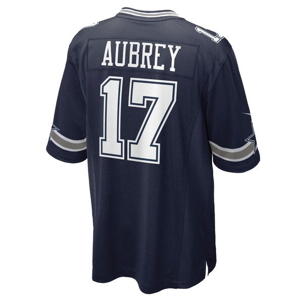 Brandon Aubrey Dallas Cowboys Nike Team Game Jersey - Navy/White - Image 4
