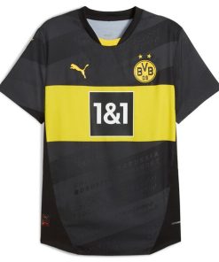 Alternative view of Borussia Dortmund Puma 2024/25 Away Authentic Jersey - Black
