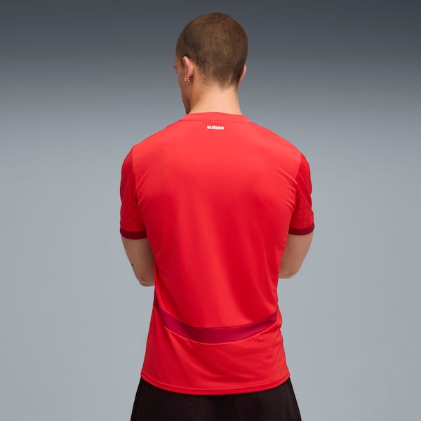 Switzerland National Team Puma 2025 Replica Jersey - Red - Image 5