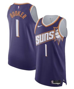 Devin Booker Phoenix Suns Nike Authentic Jersey - Icon Edition - Purple