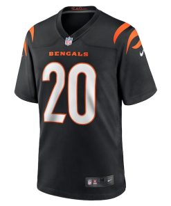 Alternative view of DJ Turner Cincinnati Bengals Nike Team Game Jersey -  Black