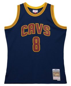 Alternative view of Matthew Dellavedova Cleveland Cavaliers  2015/16 Hardwood Classics Swingman Jersey - Navy