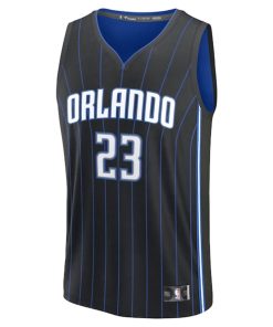 Alternative view of Tristan da Silva Orlando Magic  Youth 2024 NBA Draft Fast Break Player Jersey - Icon Edition - Black