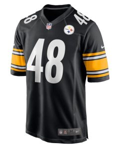 Alternative view of Godwin Igwebuike Pittsburgh Steelers Nike  Game Jersey -  Black