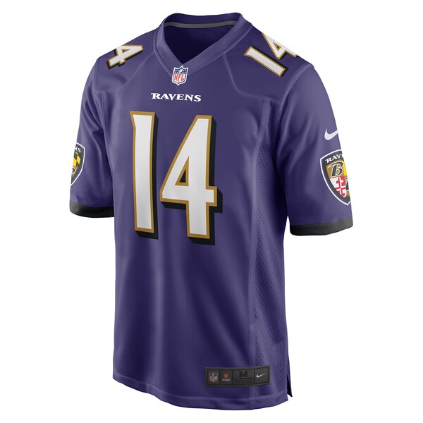 Kyle Hamilton Baltimore Ravens Nike Player Game Jersey - Purple - Image 2