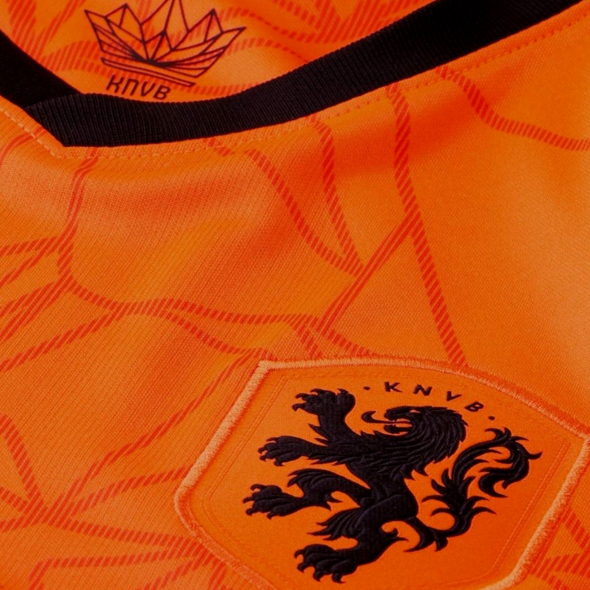 Netherlands National Team Nike 2020/21 Home Replica Jersey - Orange - Image 3