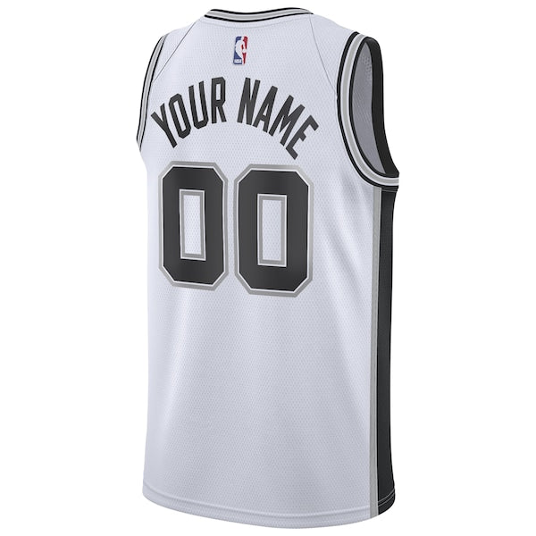 San Antonio Spurs Nike Custom Swingman Jersey White - Association Edition - Image 3