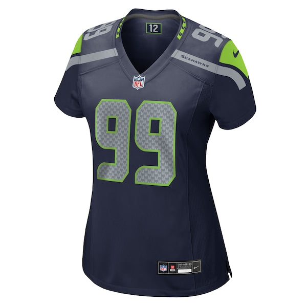 Leonard Williams Seattle Seahawks Nike Women's Team Game Jersey - College Navy/Navy - Image 4