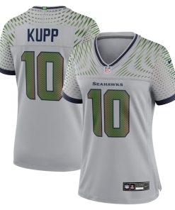 Cooper Kupp Seattle Seahawks Nike Women's 2025 Rivalries Collection Game Jersey - Wolf Gray