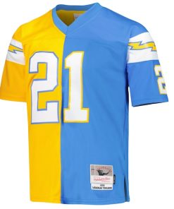 Alternative view of LaDainian Tomlinson Los Angeles Chargers 2002 Split Legacy Replica Jersey - Powder Blue/Gold