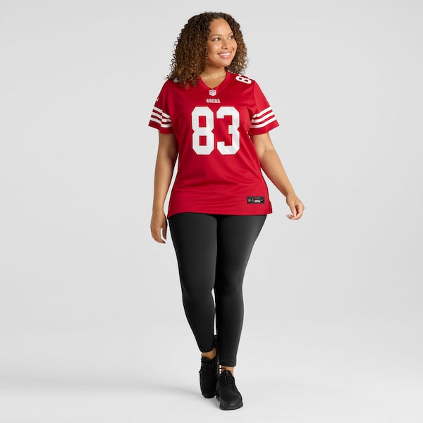 Terique Owens San Francisco 49ers Nike Women's Team Game Jersey - Scarlet - Image 7