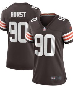 Maurice Hurst Cleveland Browns Nike Women's Nike Women's All Player Jersey - Brown