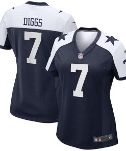 Trevon Diggs Dallas Cowboys Nike Women's Alternate Game Jersey - Navy
