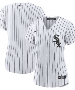 Chicago White Sox Nike Women's Home Blank Replica Jersey - White