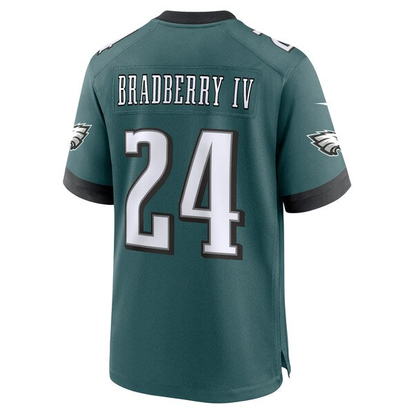 James Bradberry IV Philadelphia Eagles Nike Team Game Jersey - Midnight Green - Image 6