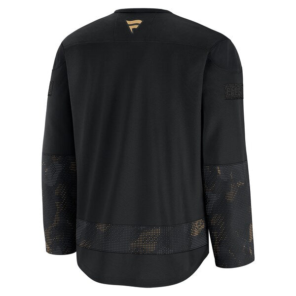 Calgary Flames 2024 Military Appreciation Practice Jersey - Black - Image 3