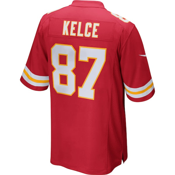 Travis Kelce Kansas City Chiefs Nike Game Jersey - Red - Image 3