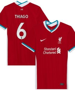 Thiago Alcantara Liverpool Nike Women's 2020/21 Home Replica Player Jersey - Red
