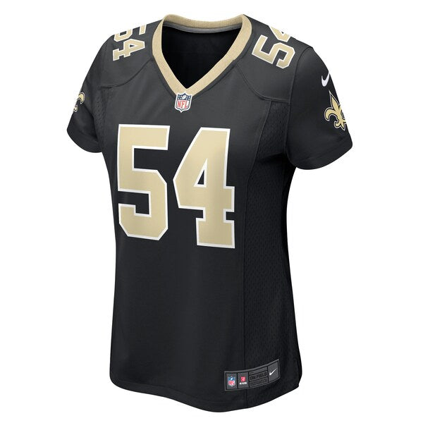 Taco Charlton New Orleans Saints Nike Women's Game Player Jersey - Black - Image 2