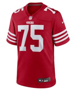 Alternative view of Connor Colby San Francisco 49ers Nike Team Game Jersey -  Scarlet