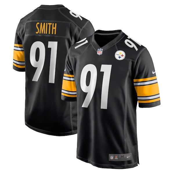 Preston Smith Pittsburgh Steelers Nike Game Jersey - Black