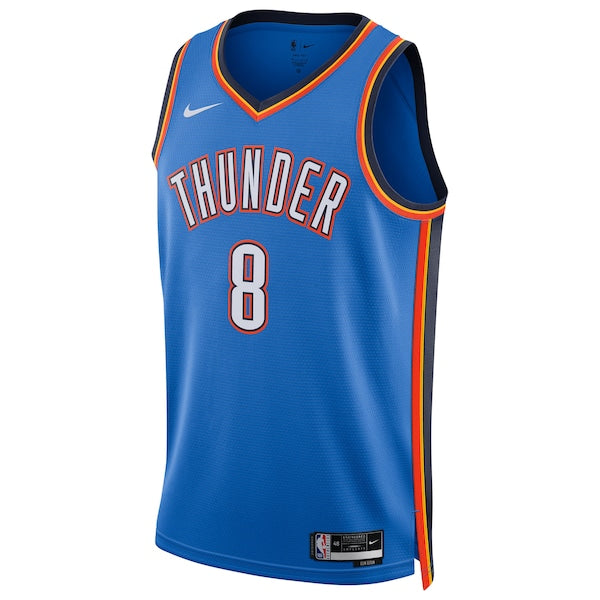 Jalen Williams Oklahoma City Thunder Nike Unisex Swingman Player Jersey - Icon Edition - Blue - Image 2