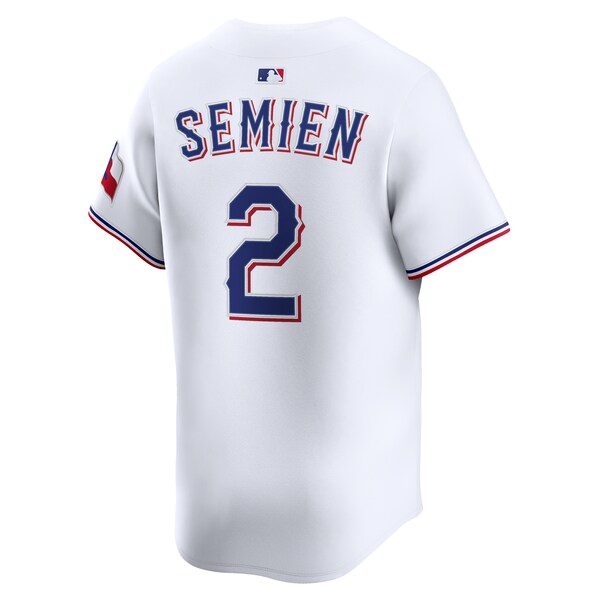 Marcus Semien Texas Rangers Nike Alternate Limited Player Jersey - White - Image 3