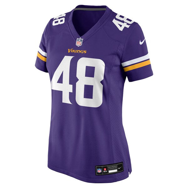 Calvin Munson Minnesota Vikings Nike Women's Game Jersey - Purple - Image 2