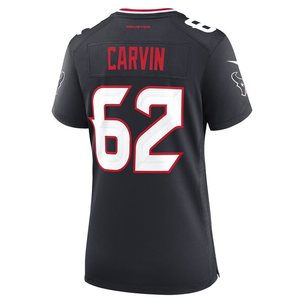 Jerome Carvin Houston Texans Nike Women's Team Game Jersey - Navy - Image 3