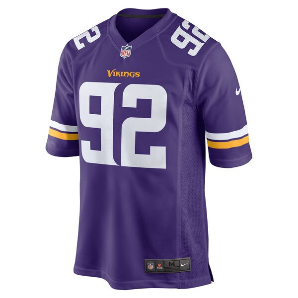 Jonah Williams Minnesota Vikings Nike Team Game Jersey - Purple - Image 2