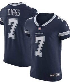 Trevon Diggs Dallas Cowboys Nike Vapor Elite Jersey - Navy/White