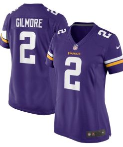 Alternative view of Stephon Gilmore Minnesota Vikings Nike Women's  Game Jersey -  Purple