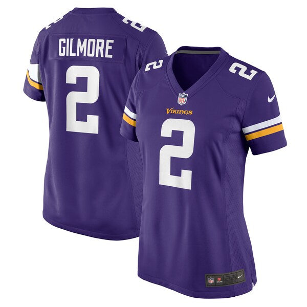Stephon Gilmore Minnesota Vikings Nike Women's Game Jersey - Purple - Image 2