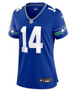Alternative view of DK Metcalf Seattle Seahawks Nike Women's Player Jersey - Royal