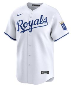 Alternative view of Kansas City Royals Nike Home Limited Jersey - White