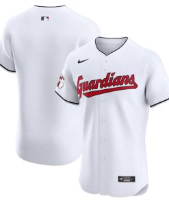 Cleveland Guardians Nike Home Elite Jersey - White