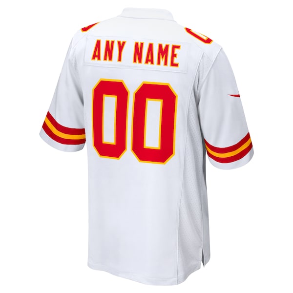 Kansas City Chiefs Nike Super Bowl LIX Custom Game Jersey - White - Image 3