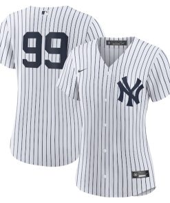 Aaron Judge New York Yankees Nike Women's Home Replica Player Jersey - White/Navy
