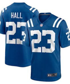 Darren Hall Indianapolis Colts Nike Team Game Jersey -  Royal