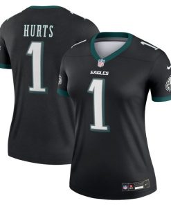 Jalen Hurts Philadelphia Eagles Nike Women's Legend Jersey - Black