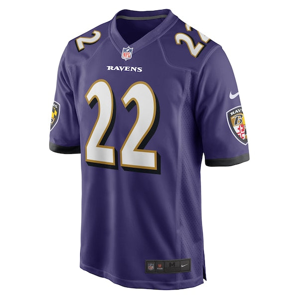 Derrick Henry Baltimore Ravens Nike Game Player Jersey - Purple - Image 2
