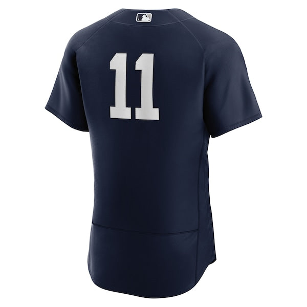 Anthony Volpe New York Yankees Nike Alternate Authentic Jersey - Navy - Image 3